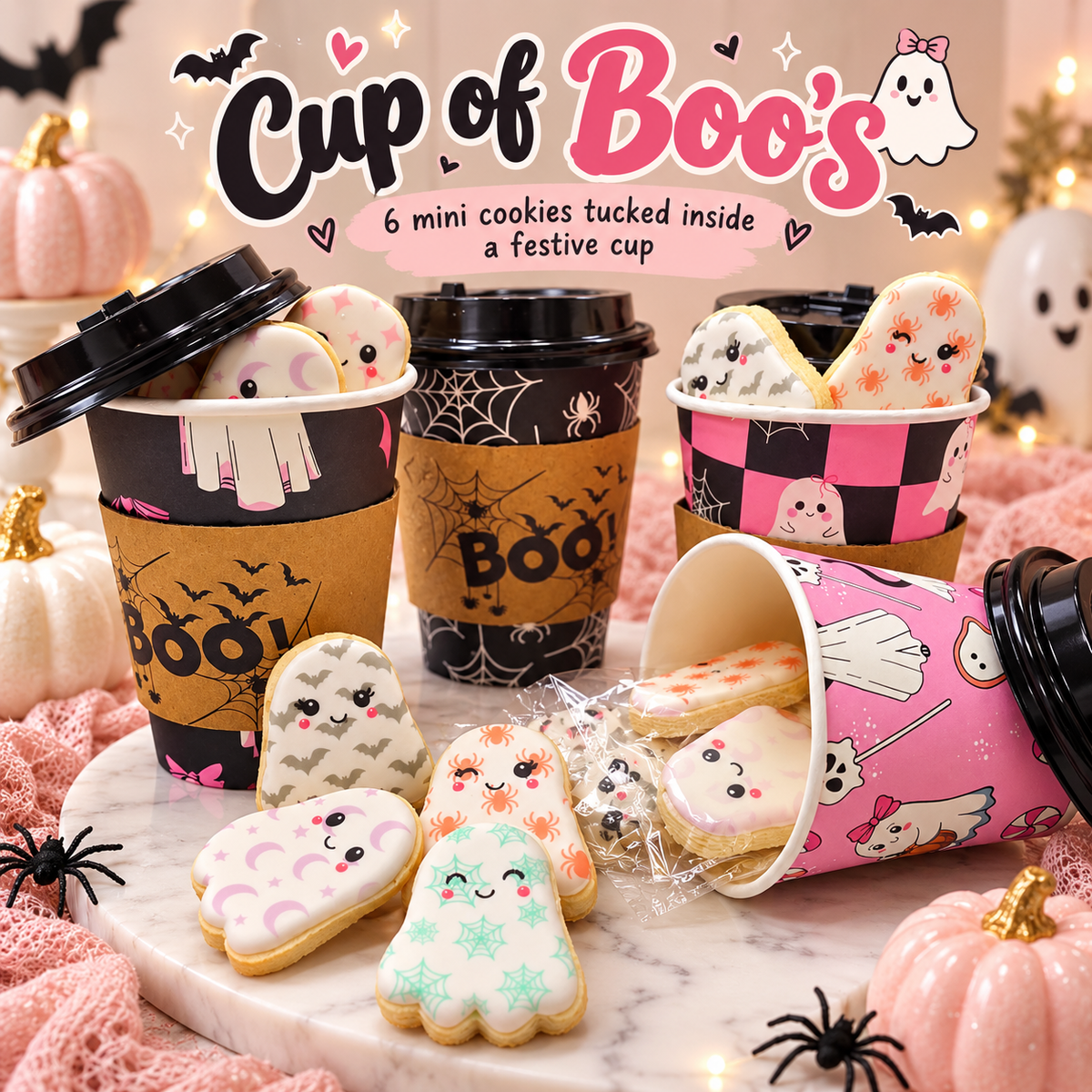 Cup of Boos | Halloween Cookie Pre-Order